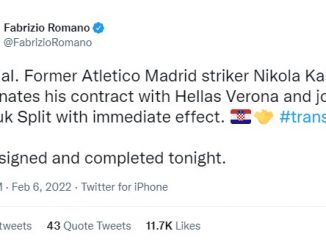 New! Atletoco Striker Nikola Kalinić Terminates His Contract Erona And Joins Hajduk