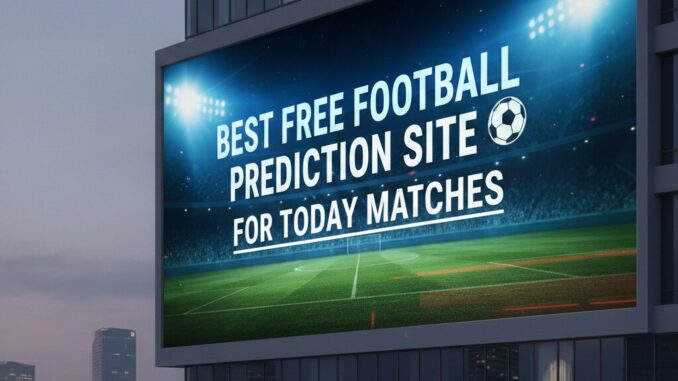 free football prediction sites for tomorrow